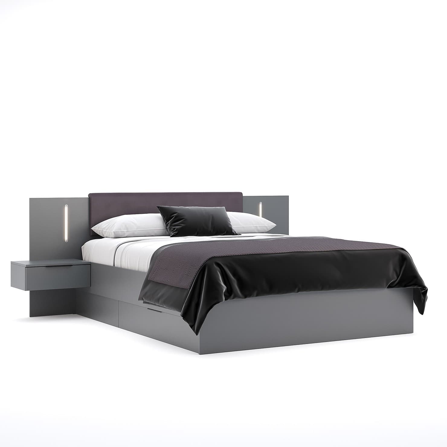 Двоспальне ліжко Doni 160x200 см MiroMark