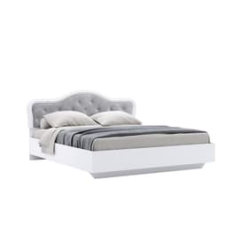 Двоспальне ліжко Luiza 180x200 см Глянець білий без каркасу MiroMark 1