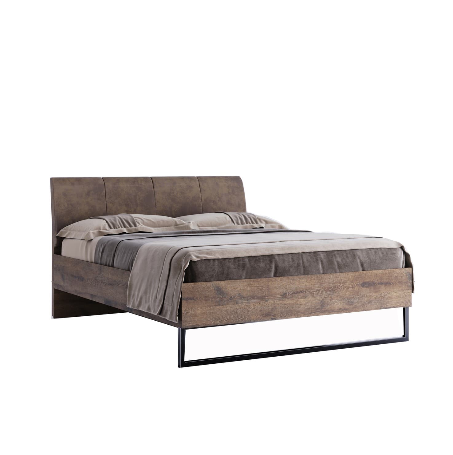 Двоспальне ліжко Quadro 180x200 см MiroMark