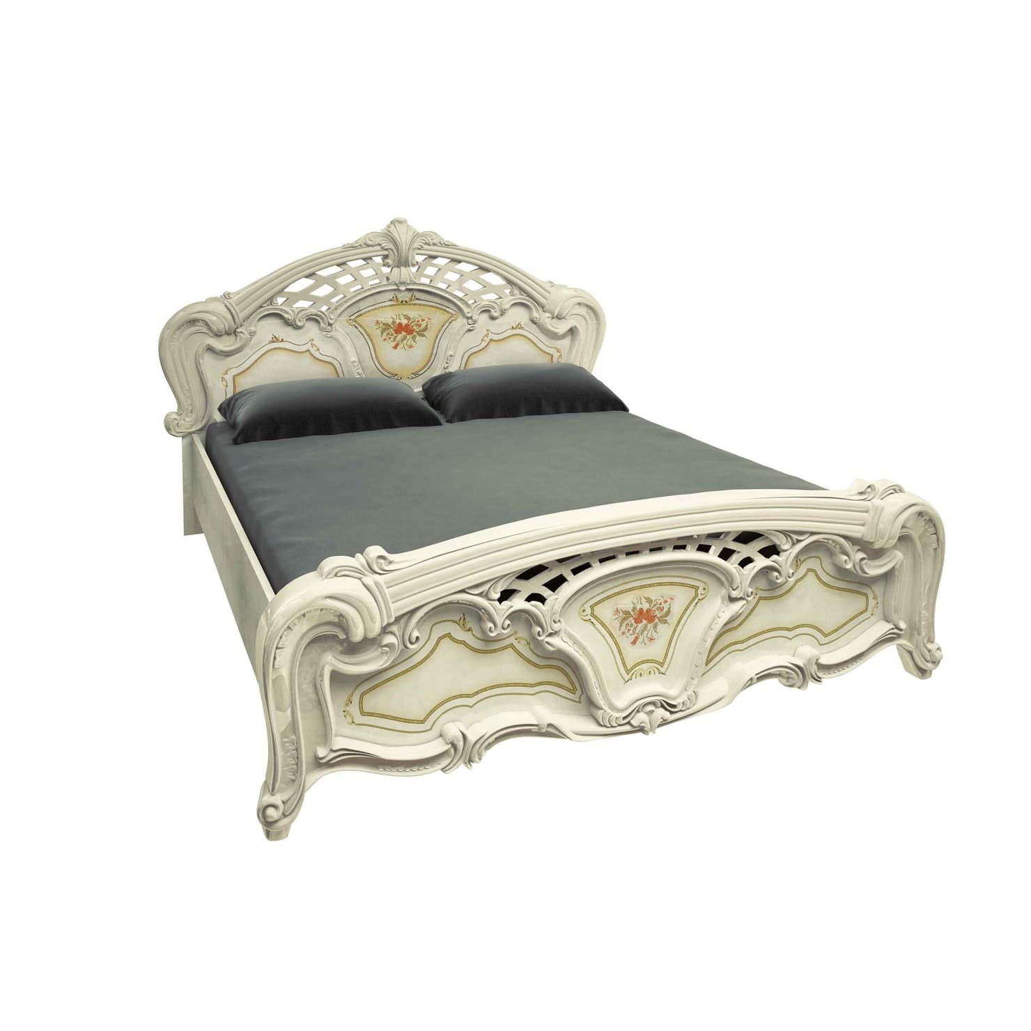 Двоспальне ліжко Regina 180x200 см Радіка Беж / без каркасу MiroMark