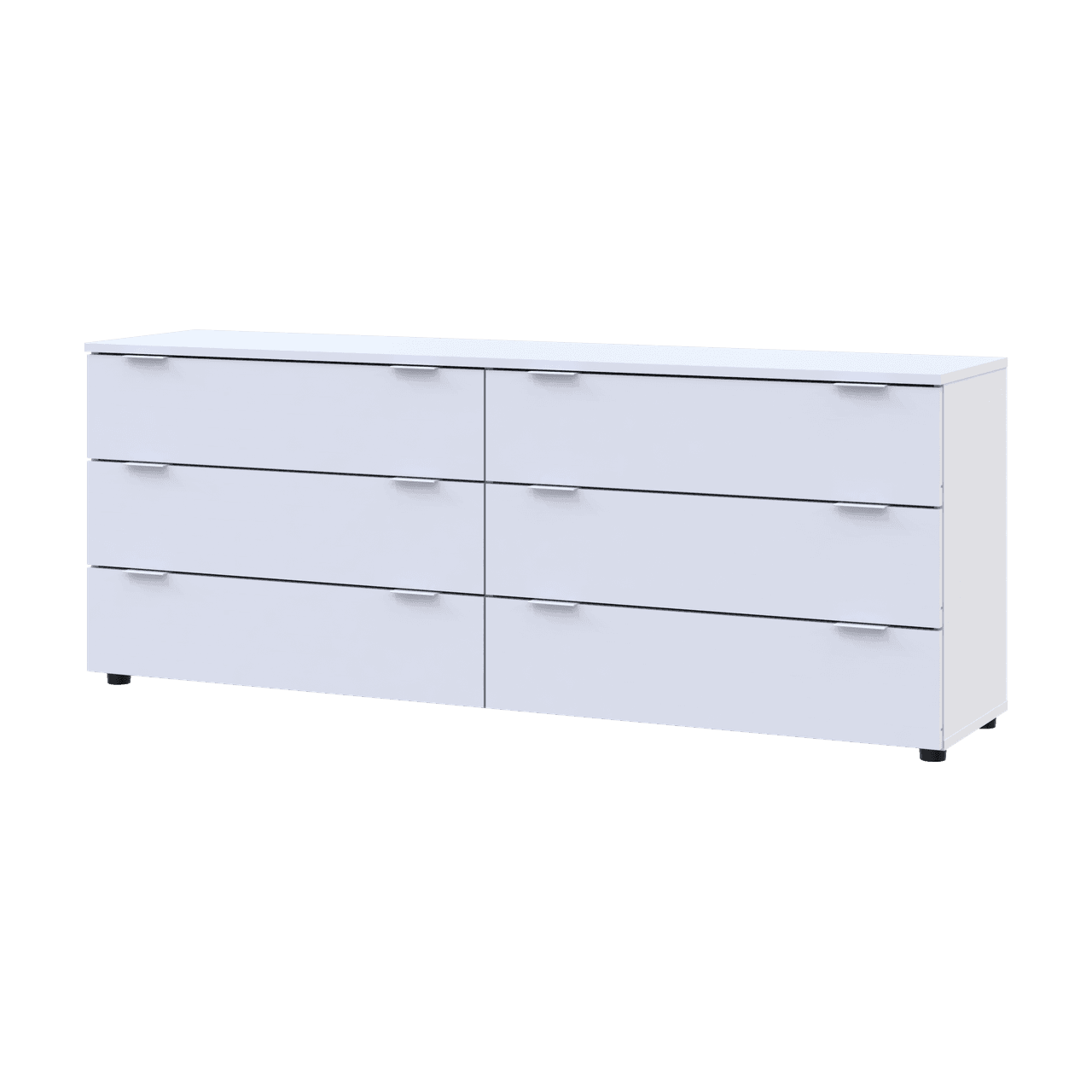 Комод Doros Рон 9 Білий 6 Шухлядок 160х38х62 (41516175)