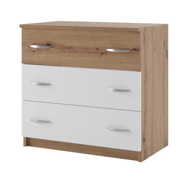 Комод "Кім" 73 см Білий Світ меблів