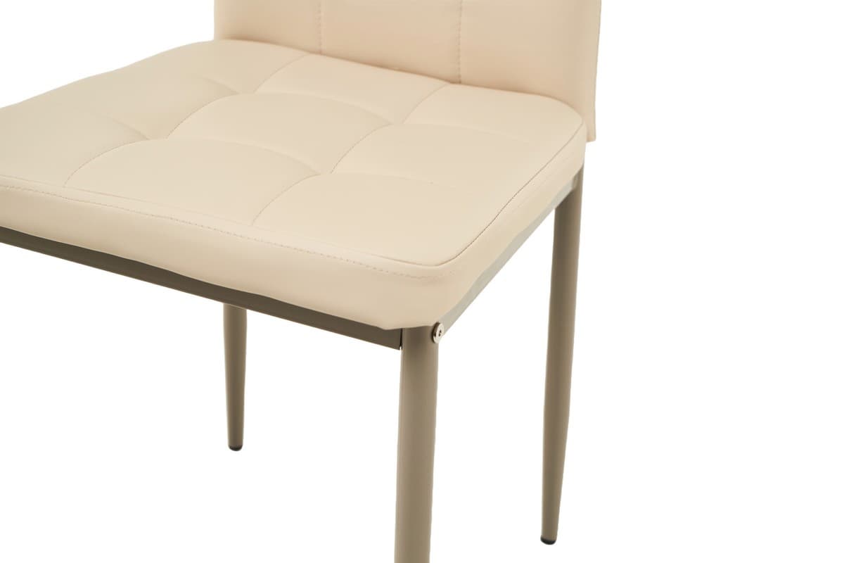 Стілець N-66-2 бежевий + капучино 8