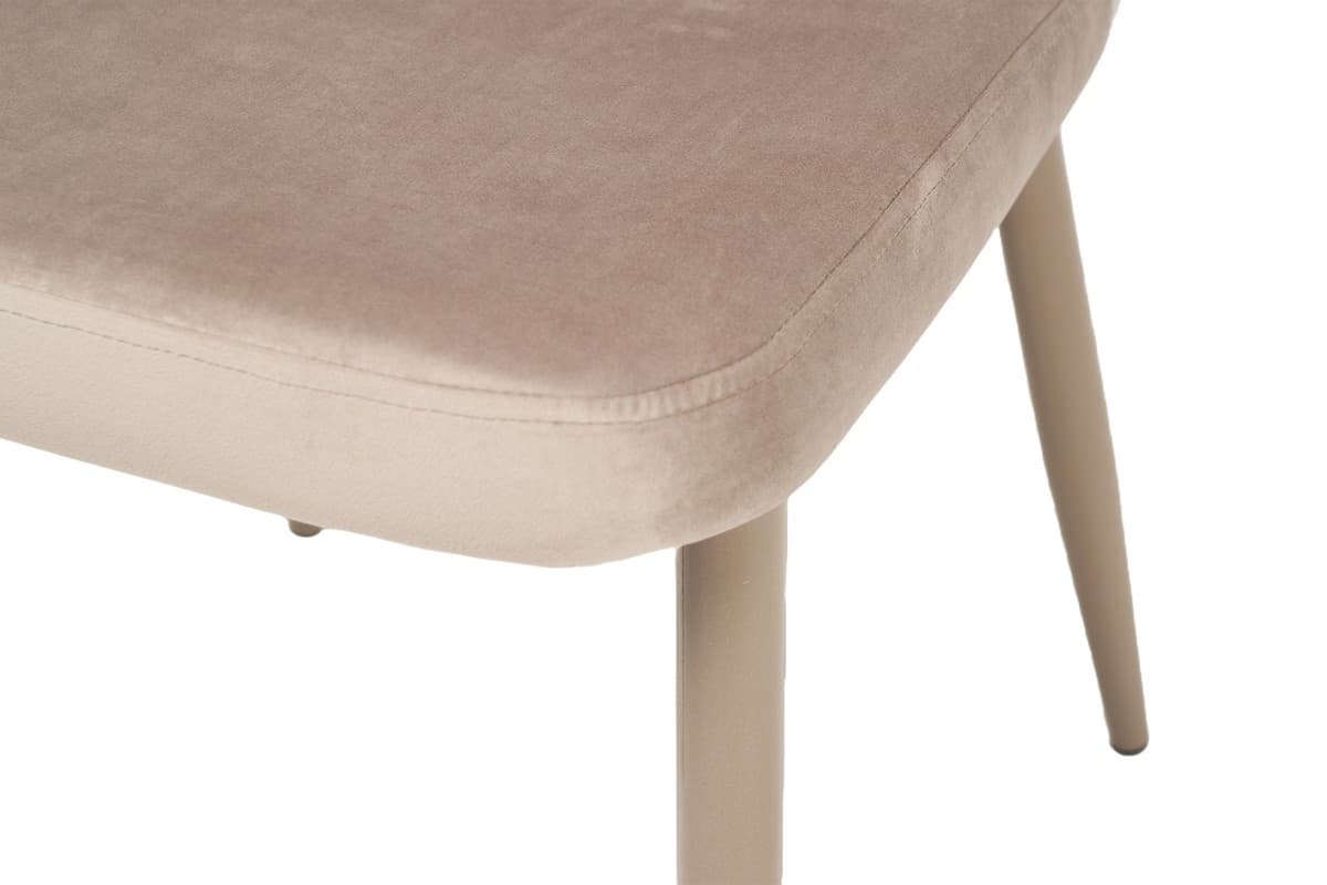 Стілець N-44 капучино велюр + капучино 8