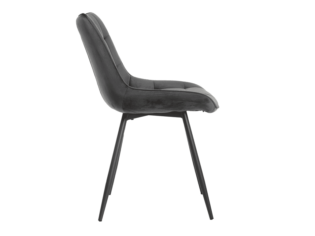 Стілець N-45 сірий велюр 2