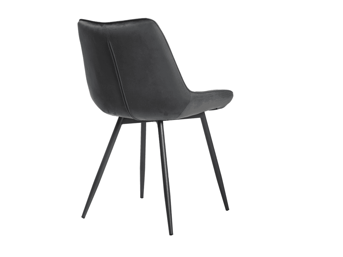 Стілець N-45 сірий велюр 3