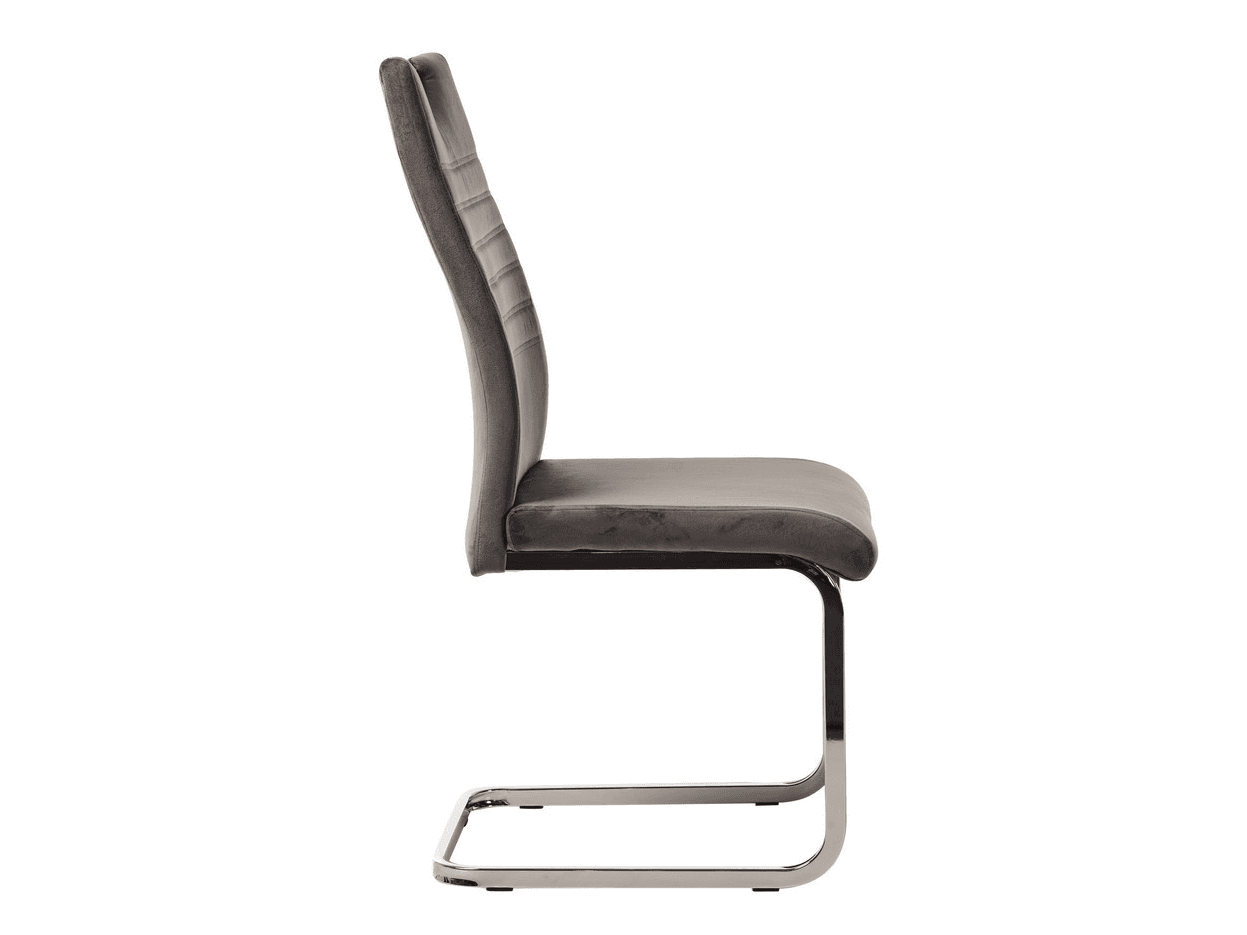 Стілець S-120 сірий велюр 2