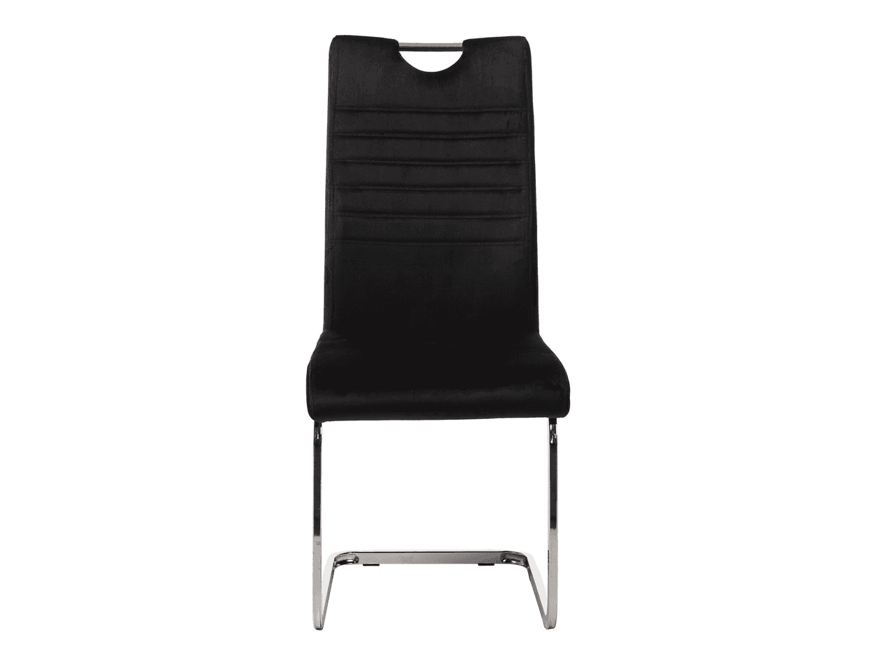Стілець S-120 чорний велюр 5