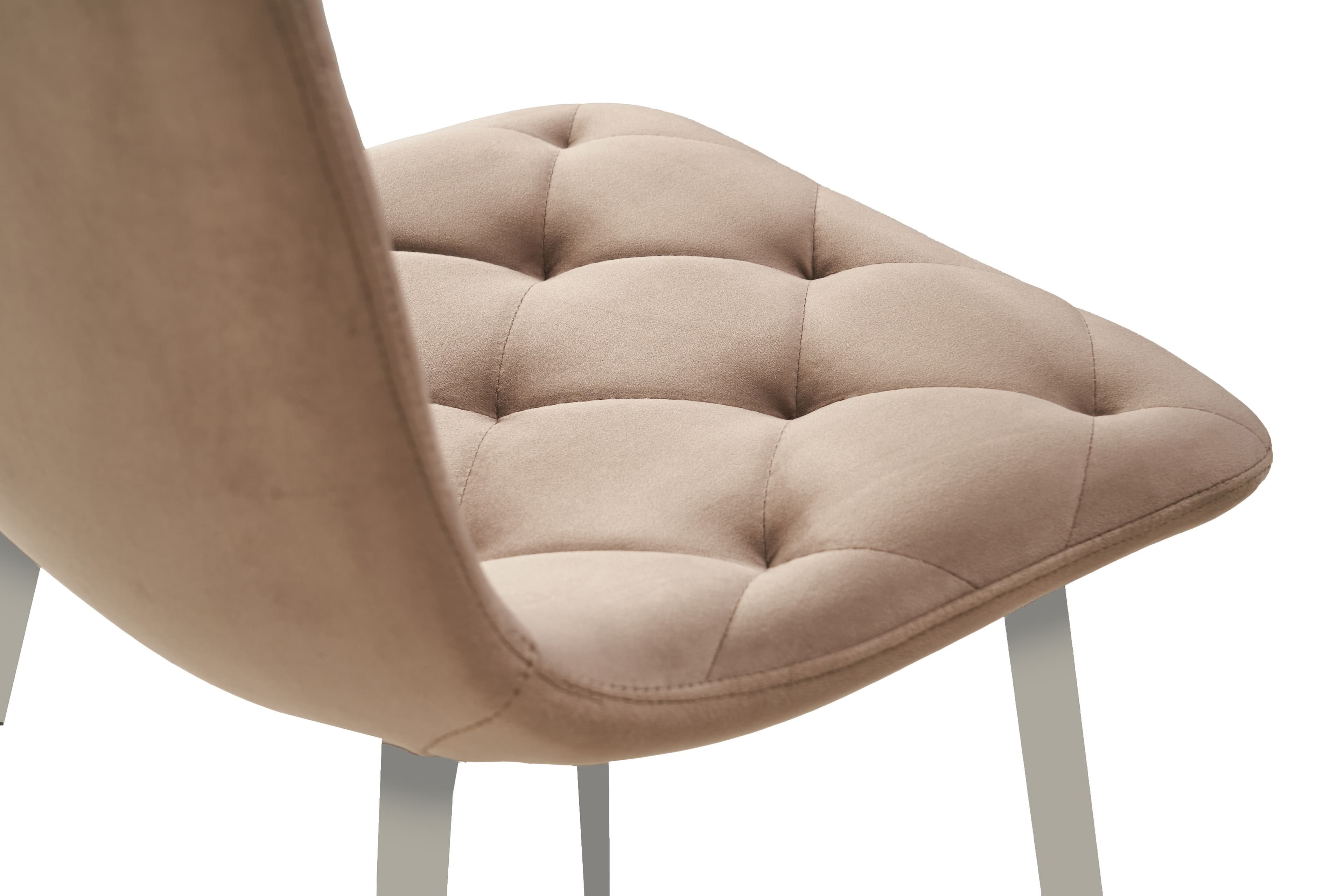 Стілець N-41 капучино велюр + капучино 9