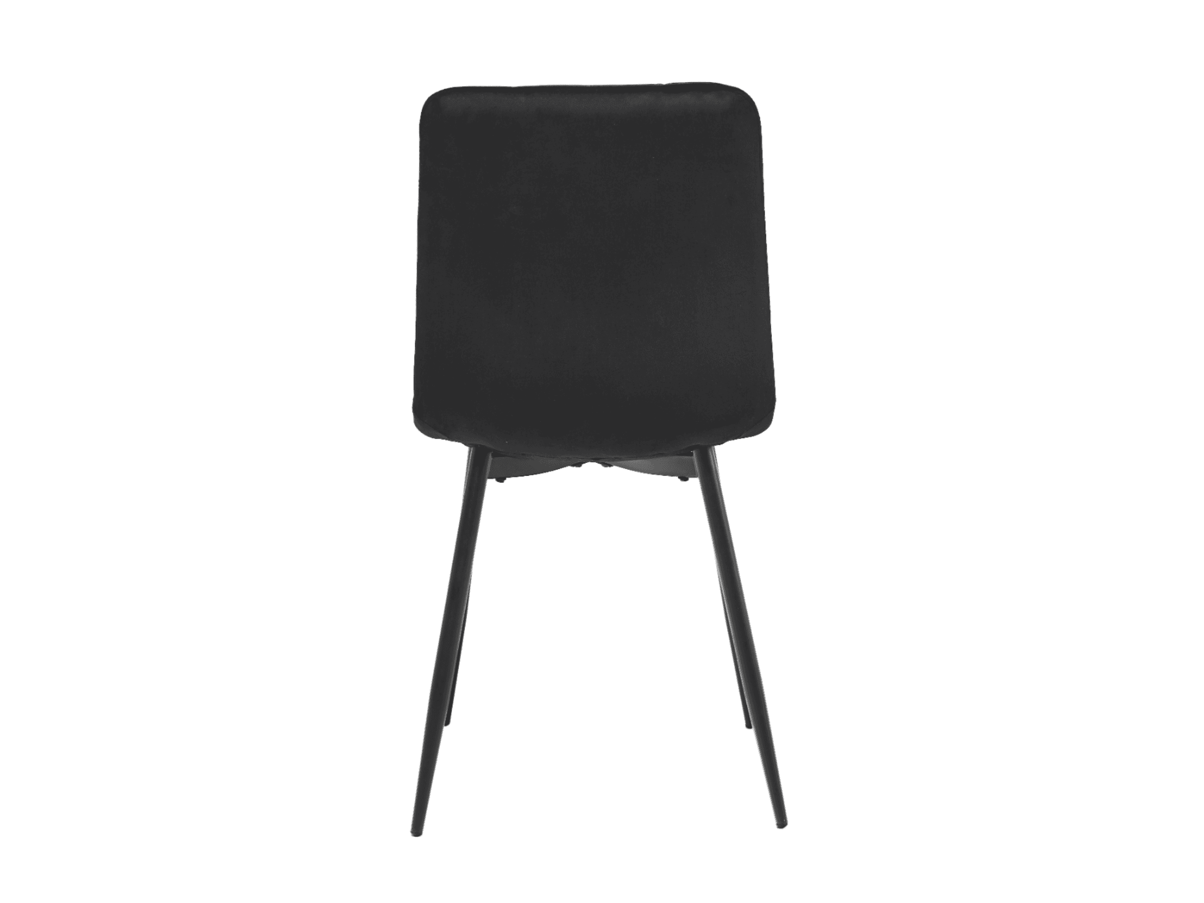 Стілець N-41 чорний велюр + чорний 4