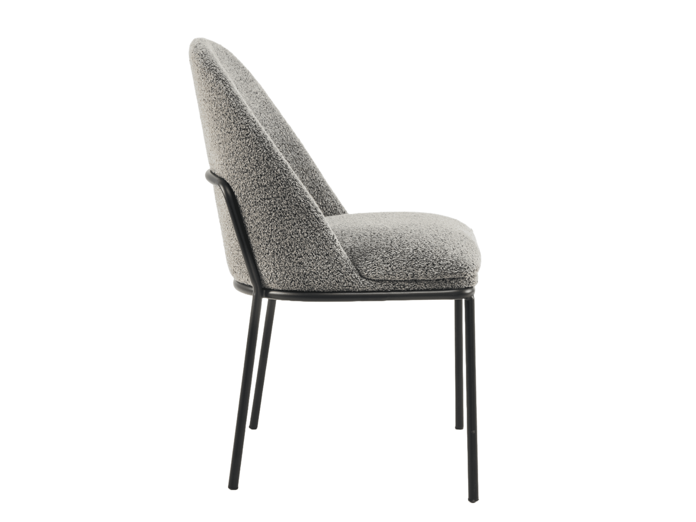 Стілець M-110 сірий + чорний 2