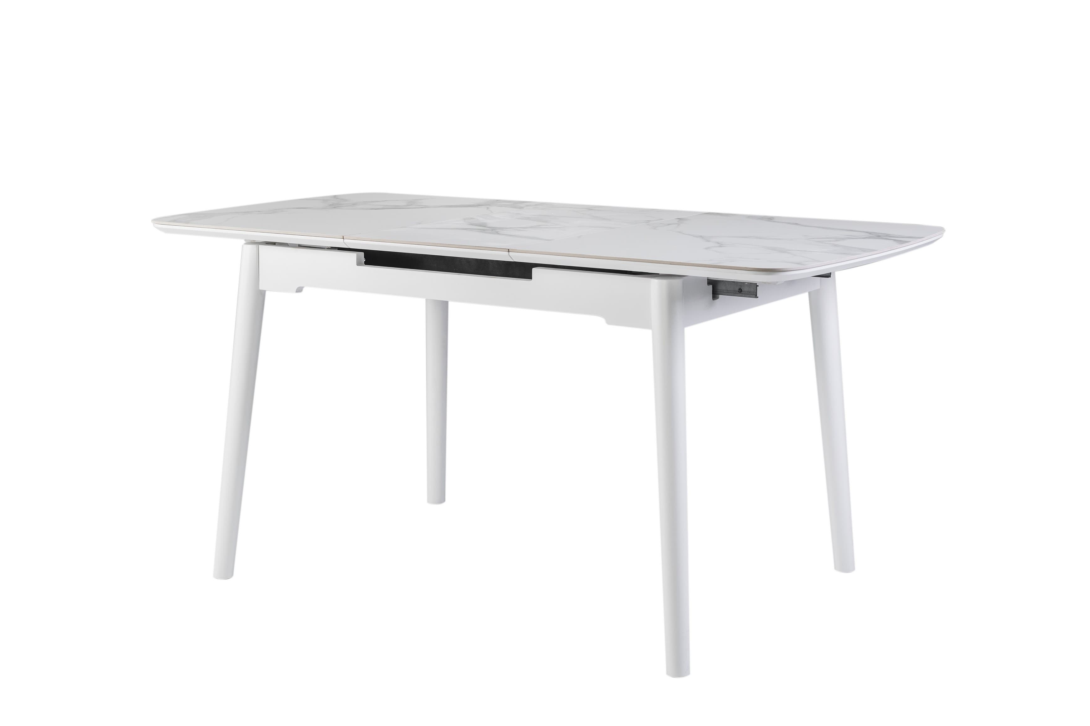 Керамічний стіл  TM-76 вайт клауд + білий 7