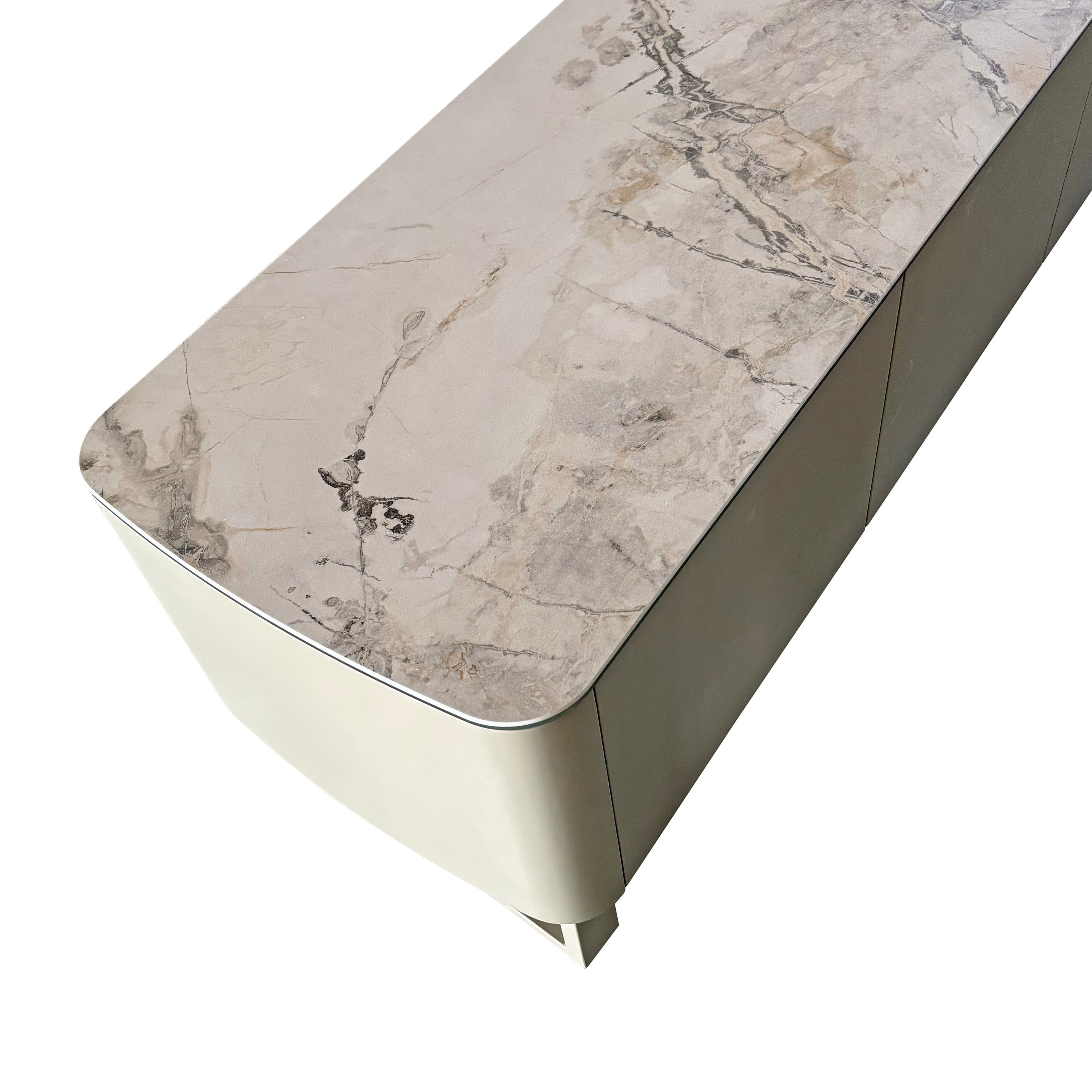 ТВ-тумба "Крістіано" аврора голд + бежевий 9