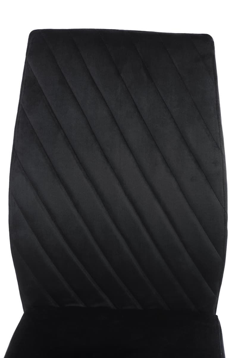 Стілець S-118 чорний велюр 6
