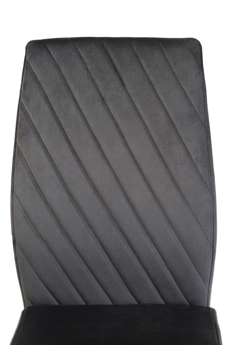Стілець S-118 сірий велюр 6