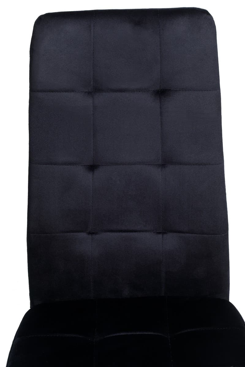Стілець N-66-2 чорний велюр 6
