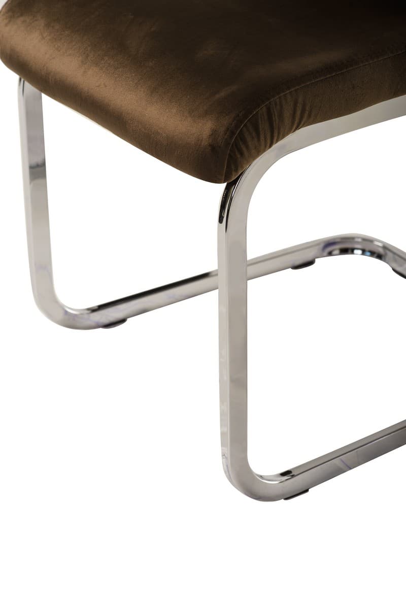 Стілець S-118 коричневий велюр 9
