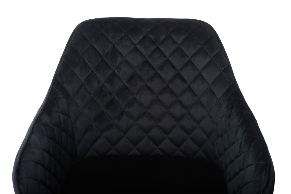 Стілець поворотний R-63 чорний + чорний 6