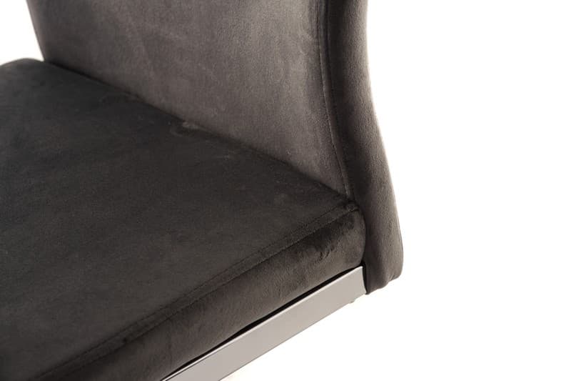 Стілець S-120 сірий велюр 9