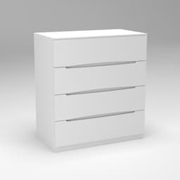 Комод Дельта №1, Білий, 1090/610/1200