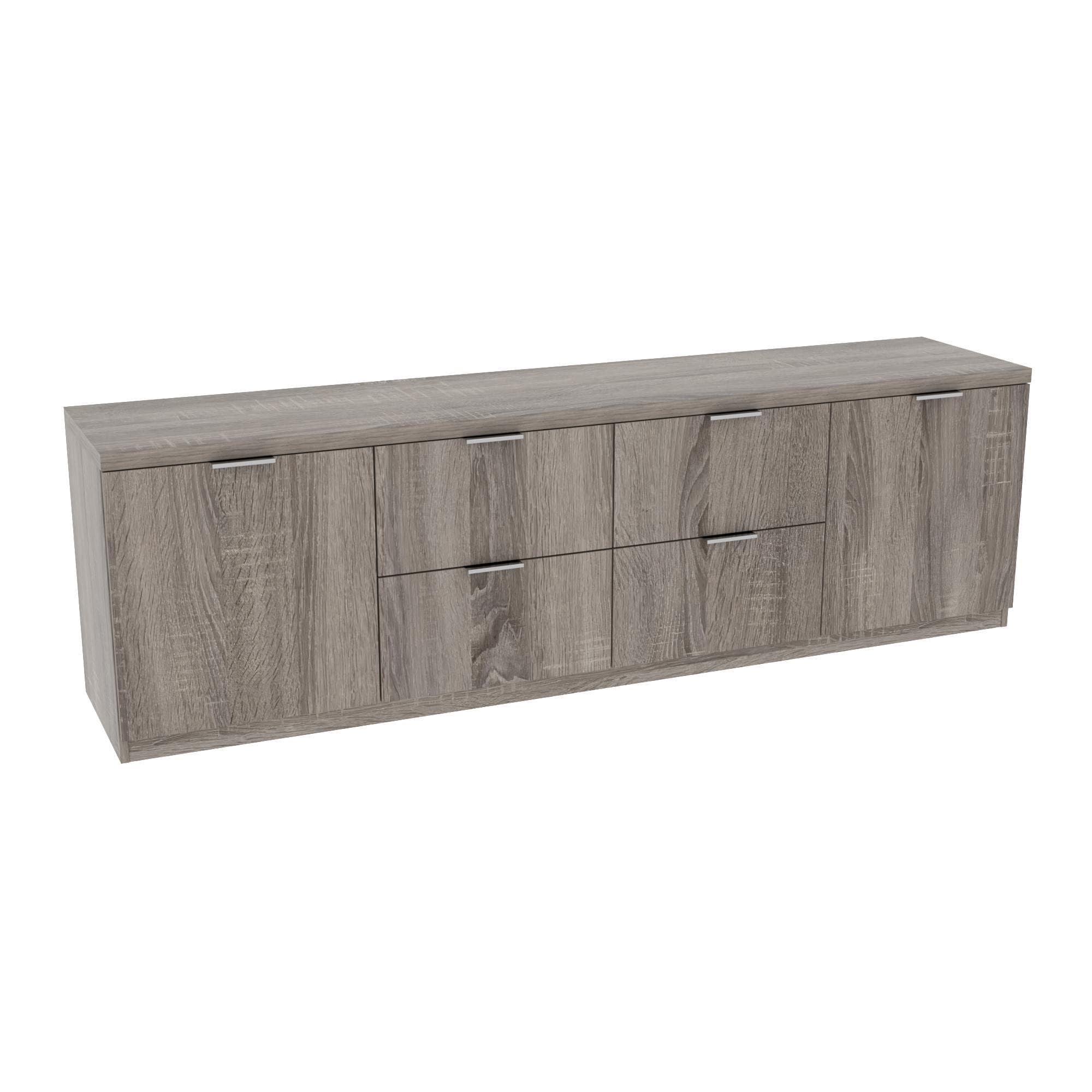 Тумба TV №6, Дуб Сонома Трюфель, 2000/420/600