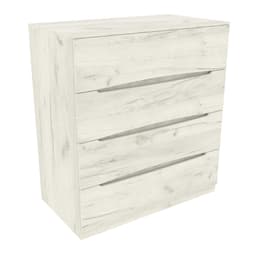 Комод Дельта №1, Дуб Крафт Білий, 1090/610/1200