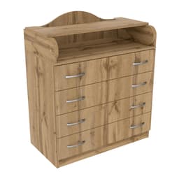 Комод пеленальний №1, Дуб Аппалачі, 864/465/1020