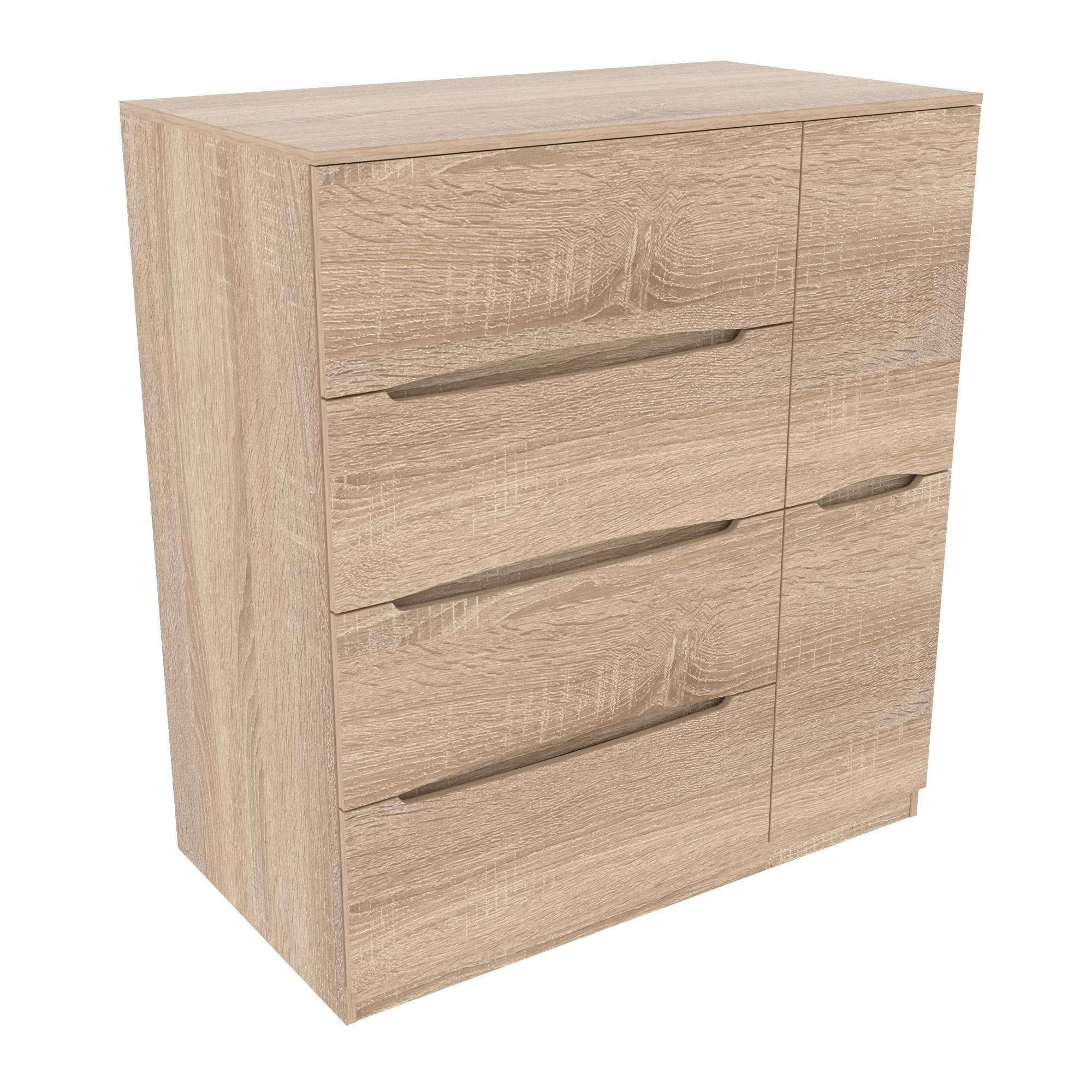 Комод Дельта №2, Дуб Сонома, 1090/610/1200