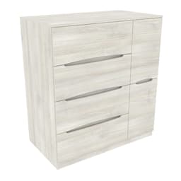 Комод Дельта №2, Дуб Шамоні Світлий, 1090/610/1200