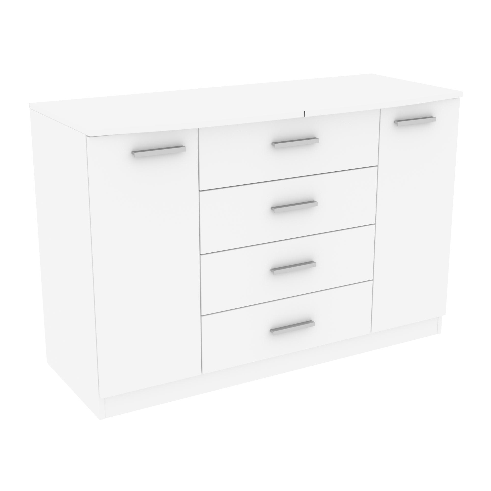 Комод №3, Білий, 1200/500/800