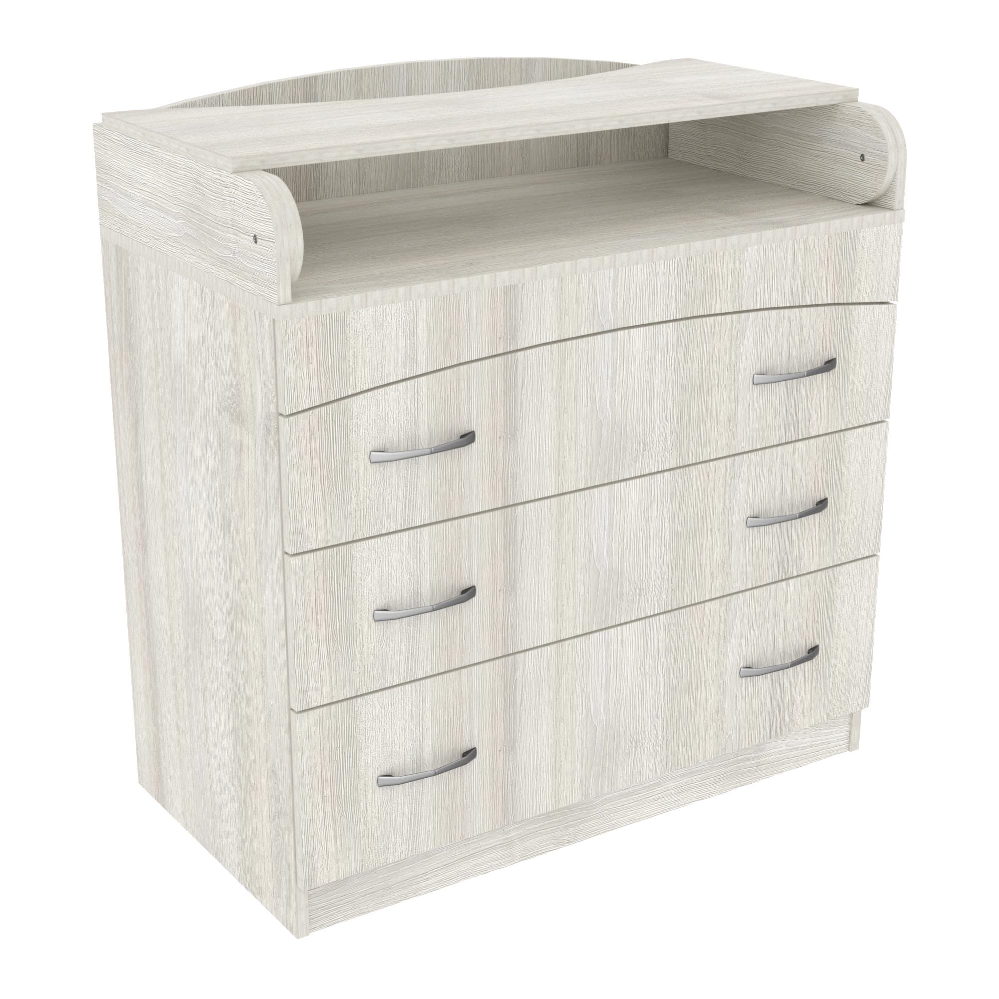 Комод пеленальний №2, Дуб Шамоні Світлий, 864/465/916