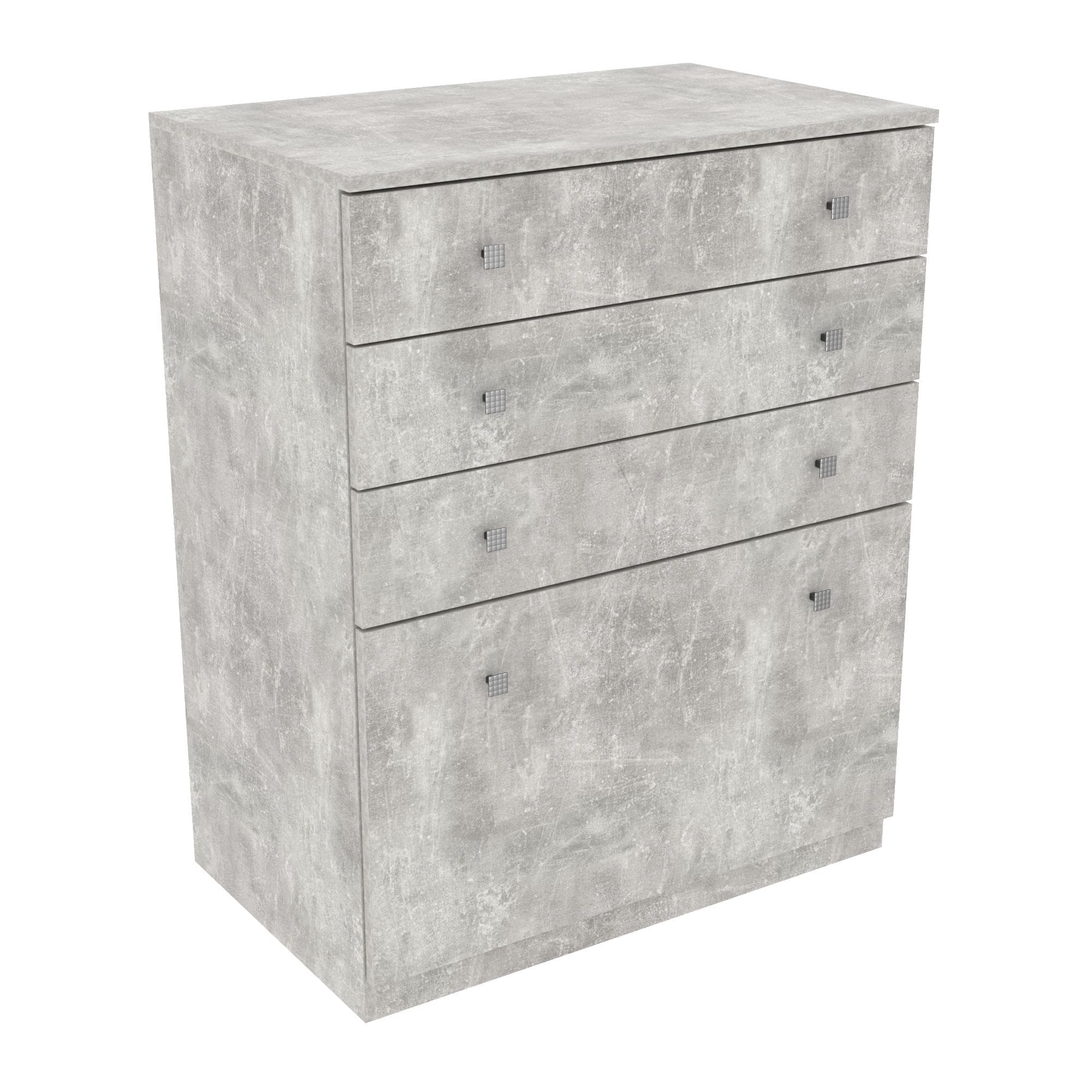 Комод Favorit F-1, Бетон, 800/500/1000