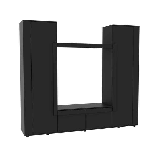 Стінка у вітальню під ТВ Ехо-4, Антрацит, 2080х420х1850