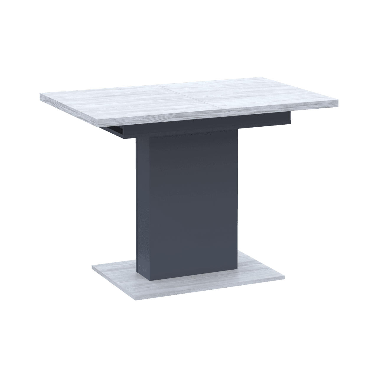 Столовий стіл Doros Бостон Сосна Натті/Графіт 150х70х79 (41516194)