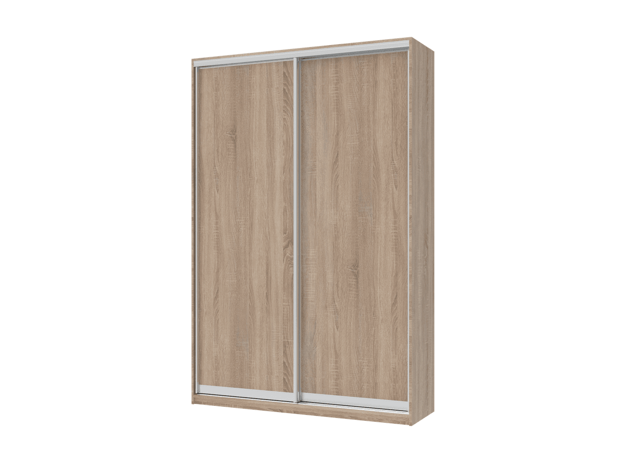 Шафа купе Doros Сіті Лайт Дуб Cонома 2 ДСП 150х45х225 (42002013)