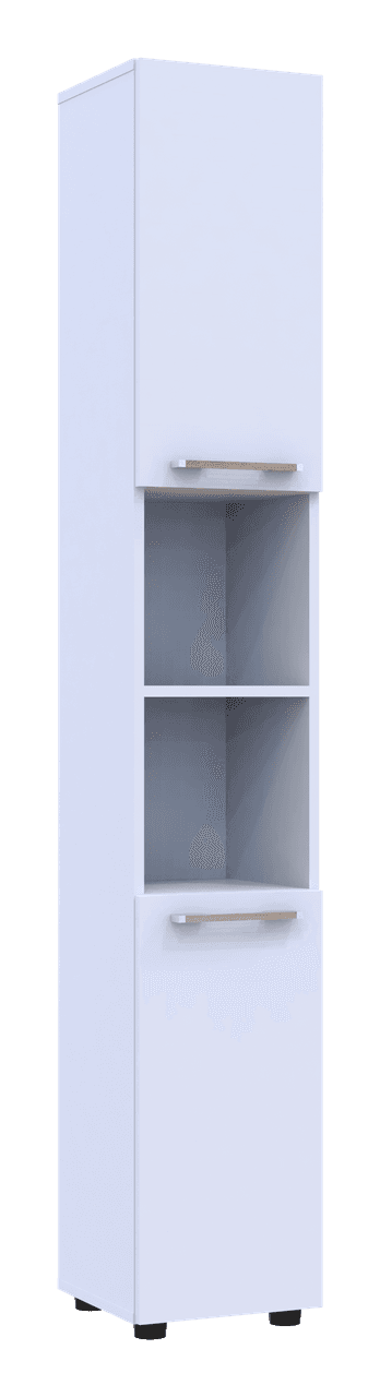 Шафа пенал Doros Міра Білий ДСП 183.5х30х30 (41510126)