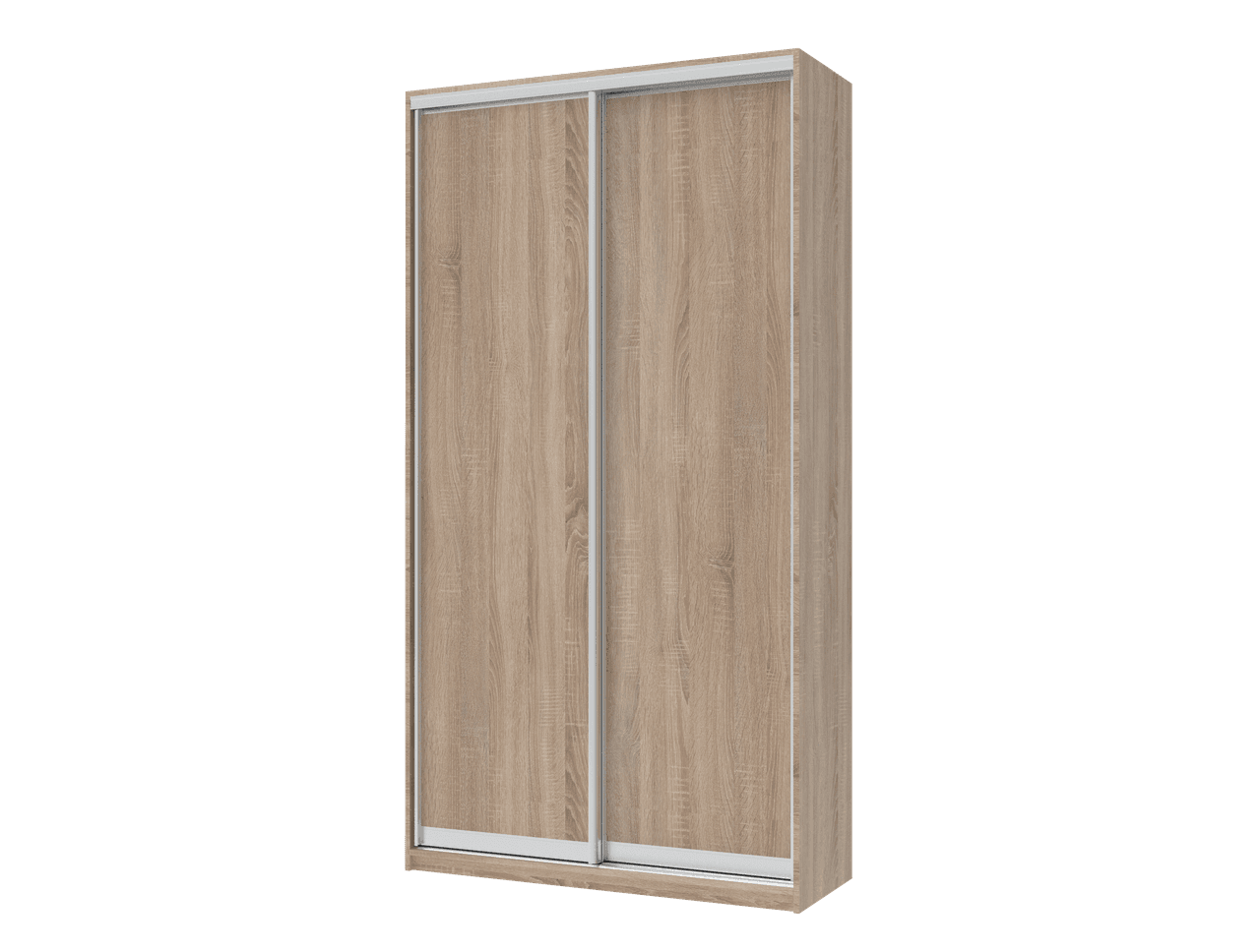 Шафа купе Doros Сіті Лайт Дуб Cонома 2 ДСП 120х45х225 (42002011)