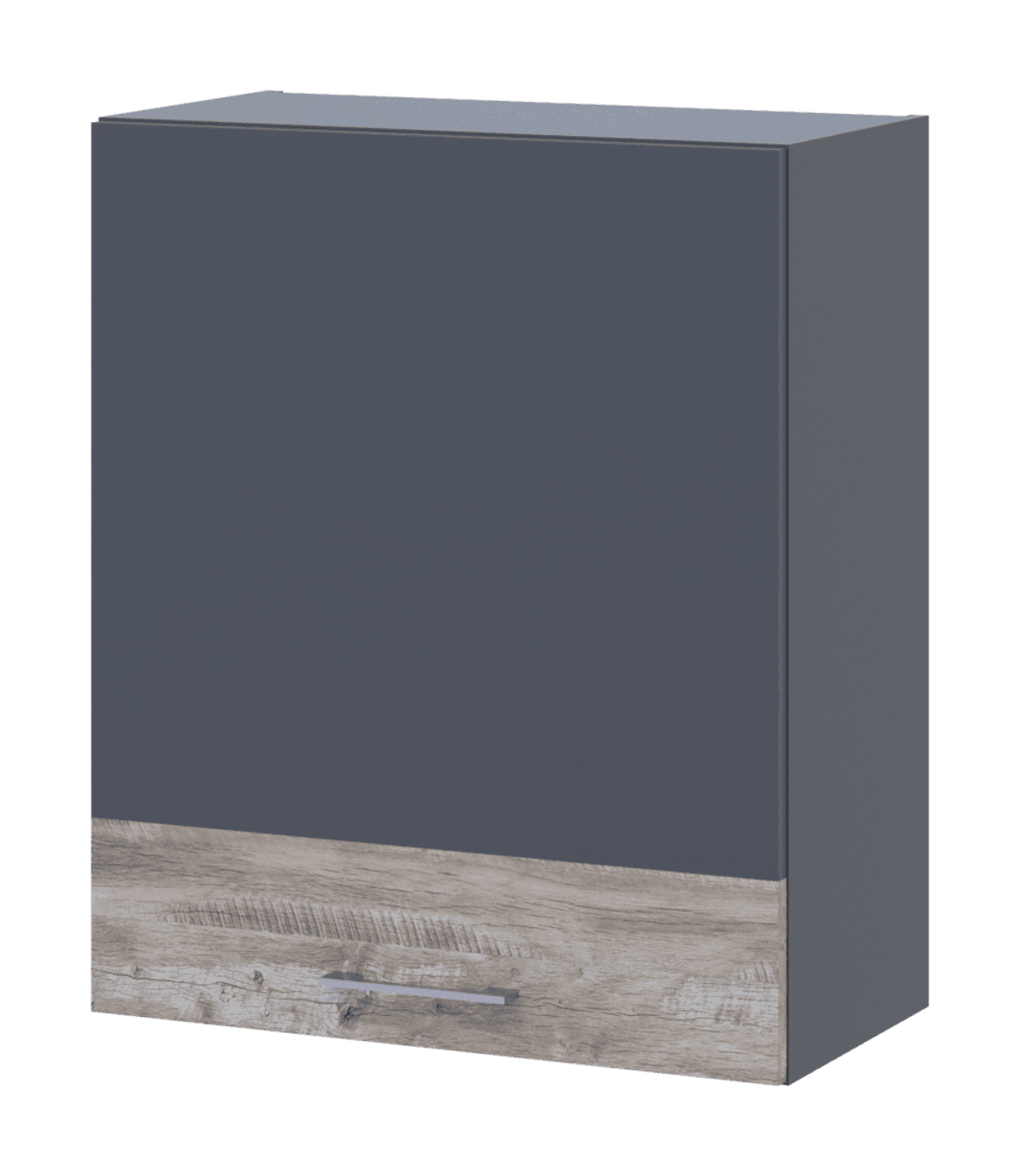 Кухня Doros Лея В72_Ш60 верхня ліва Графіт/Клондайк ДСП 60х31.6х72 (80359569.1)