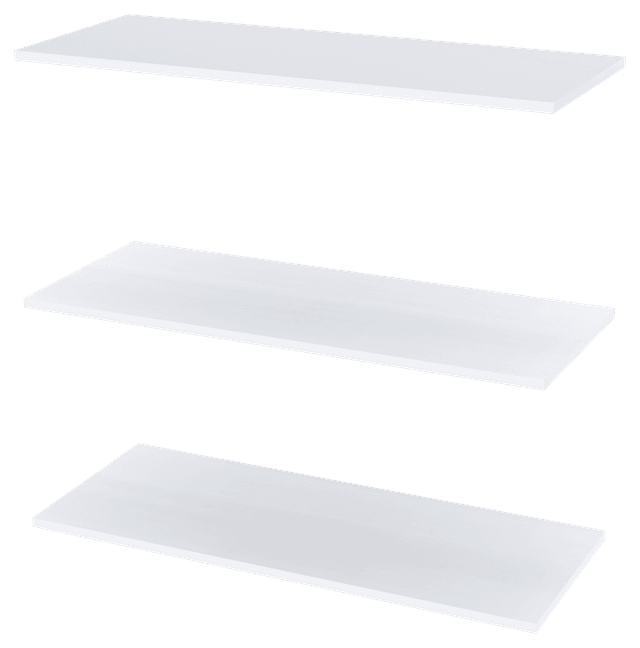 Полиця для одягу Doros Promo Білий 3шт. 86.7х35х1.6 (41516027)