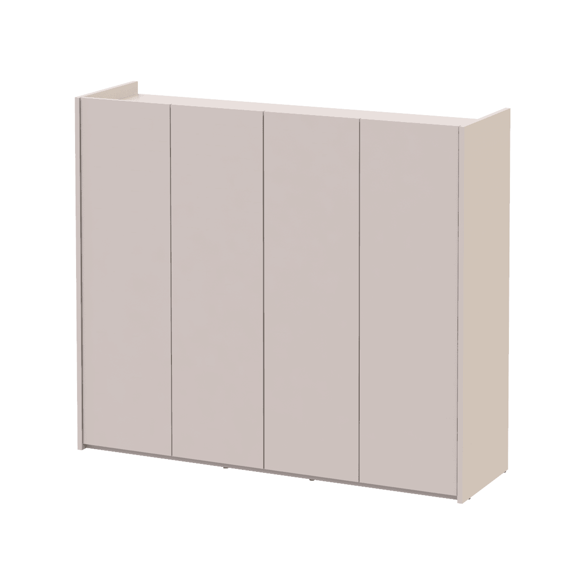 Тумба для взуття Doros Кассель Кашемір 4 ДСП 128х40х110 (41516213)