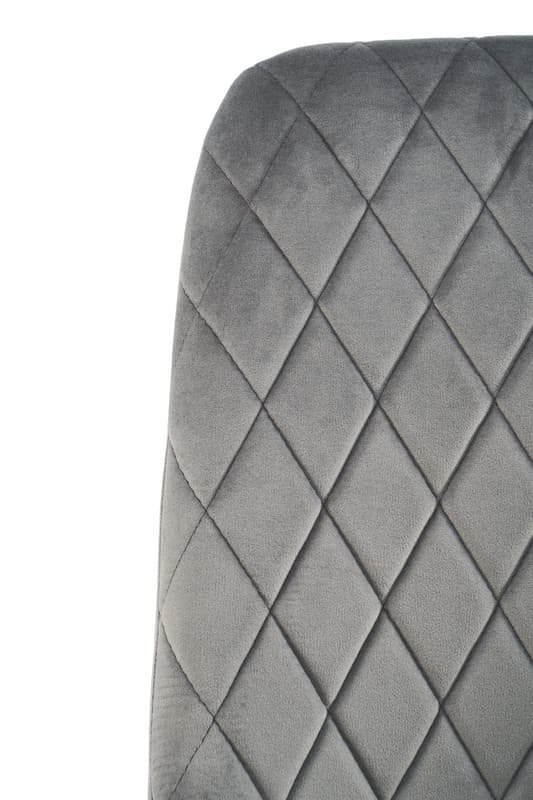 Стілець N-44 сірий велюр + сірий 7