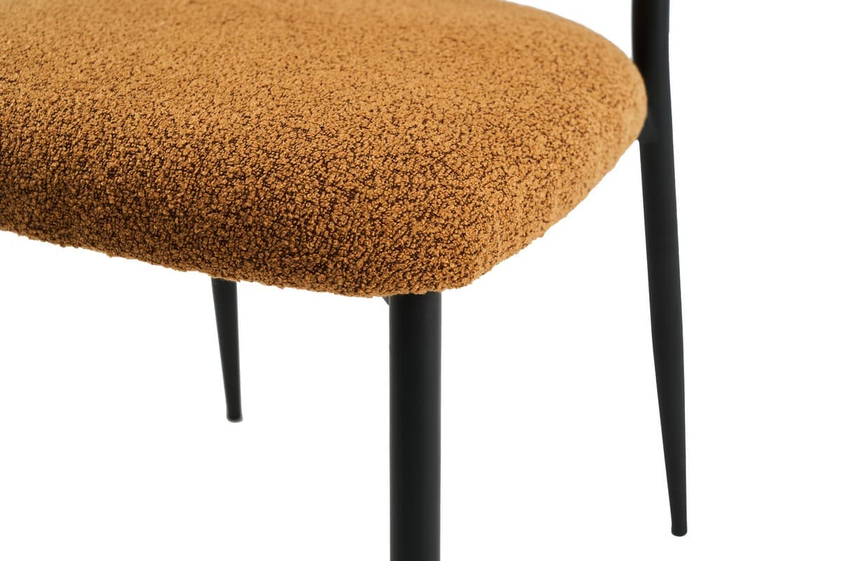 Стілець M-100 гірчичний + чорний 8