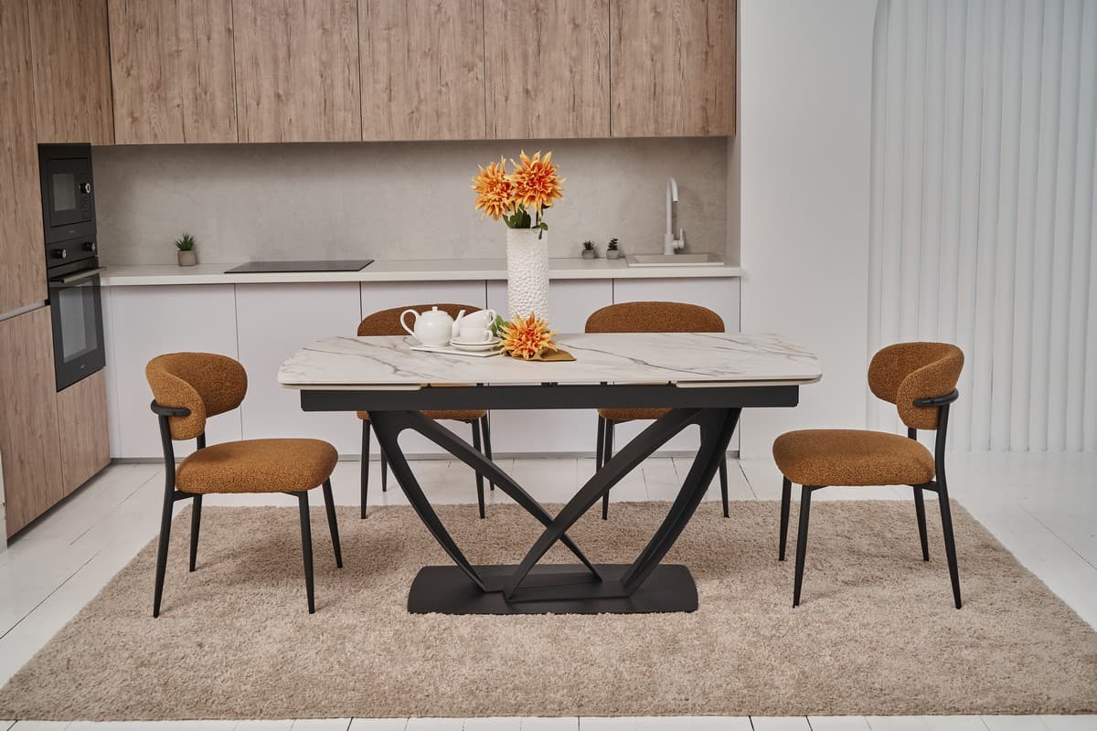 Стілець M-100 гірчичний + чорний 10