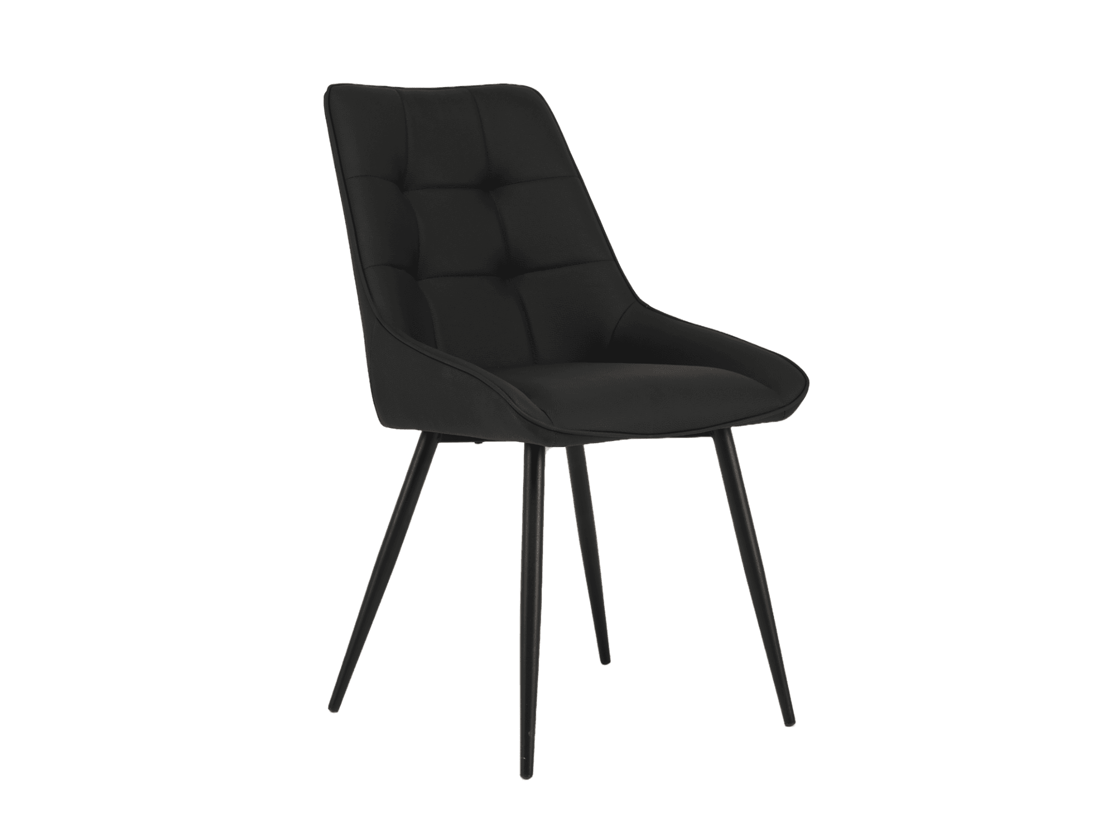 Стілець M-75 чорний + чорний