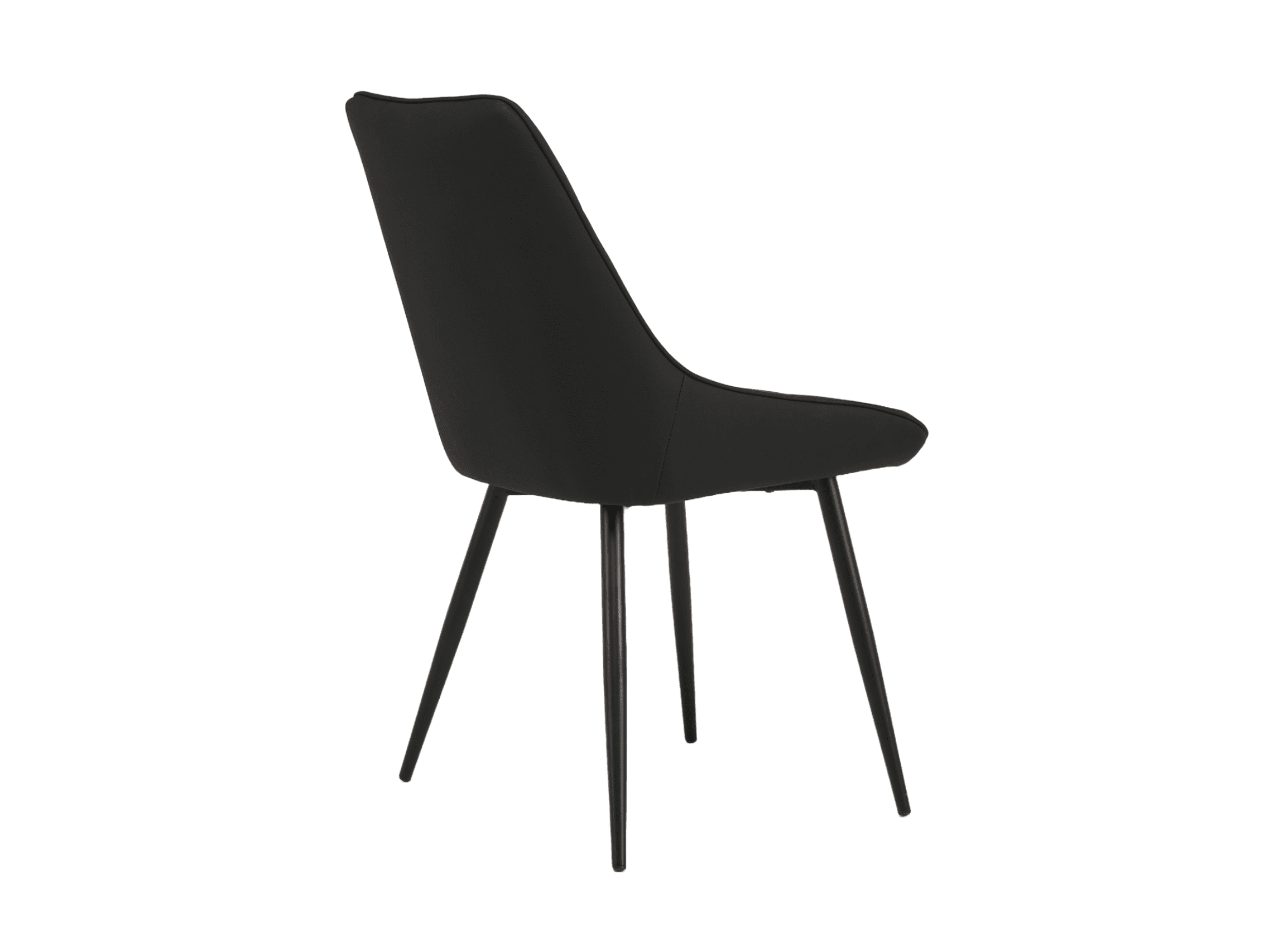 Стілець M-75 чорний + чорний 3