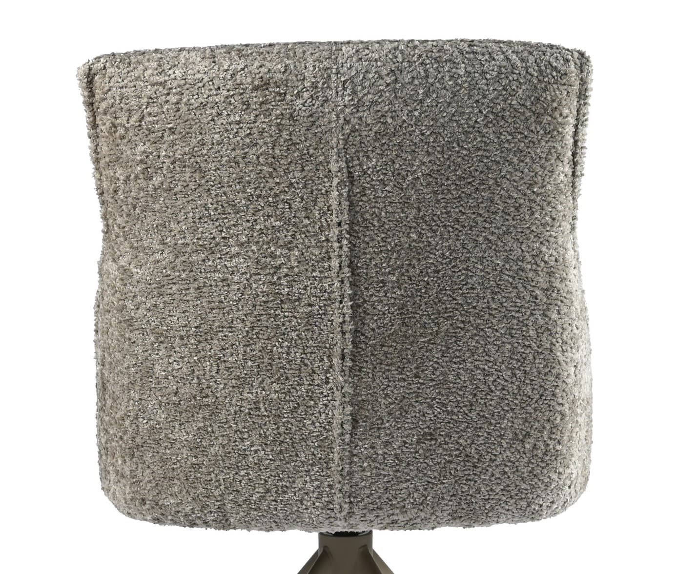 Стілець поворотний R-168 перлинний тауп + капучино 10