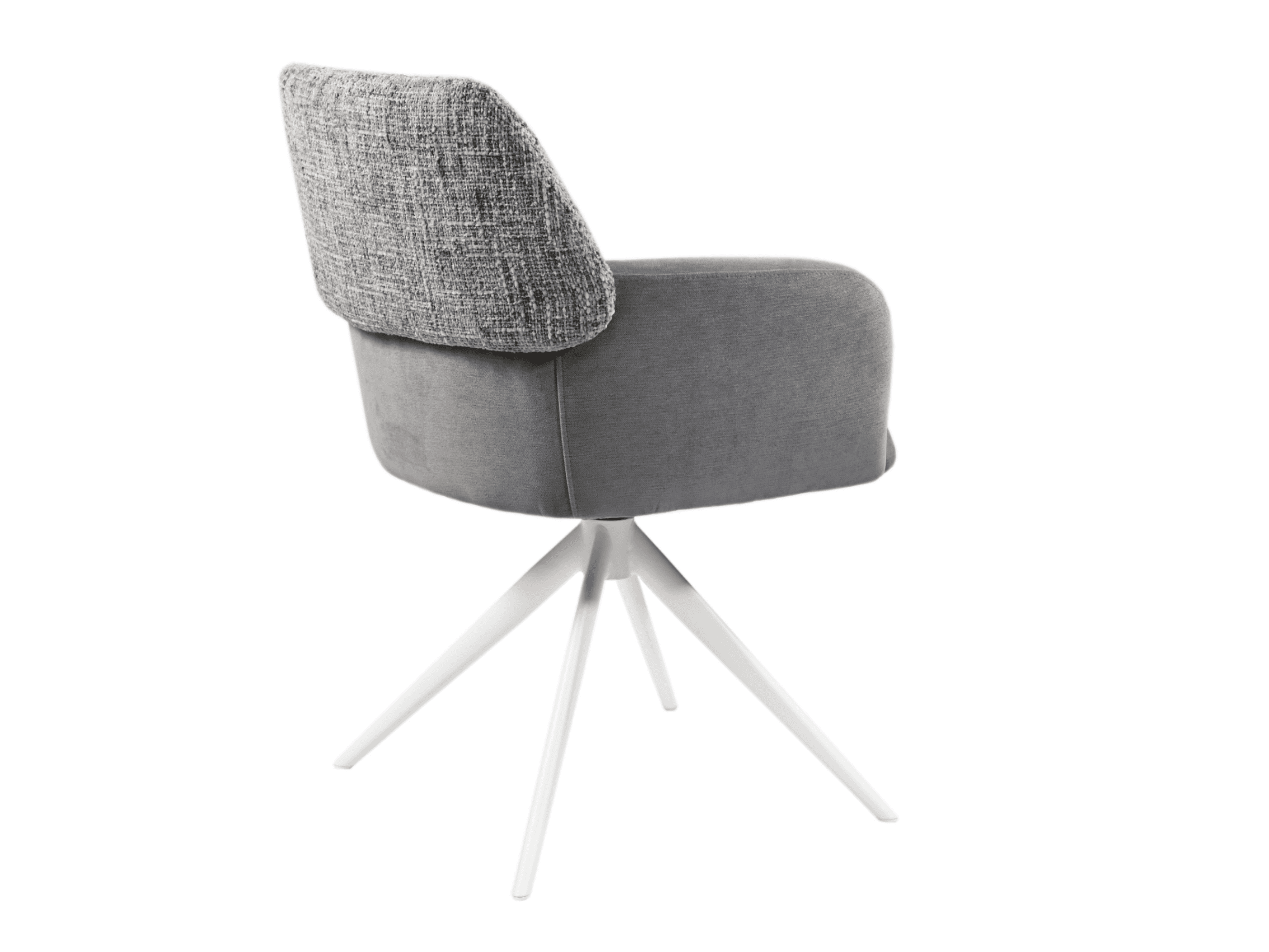 Стілець поворотний R-165 прованс + білий 3