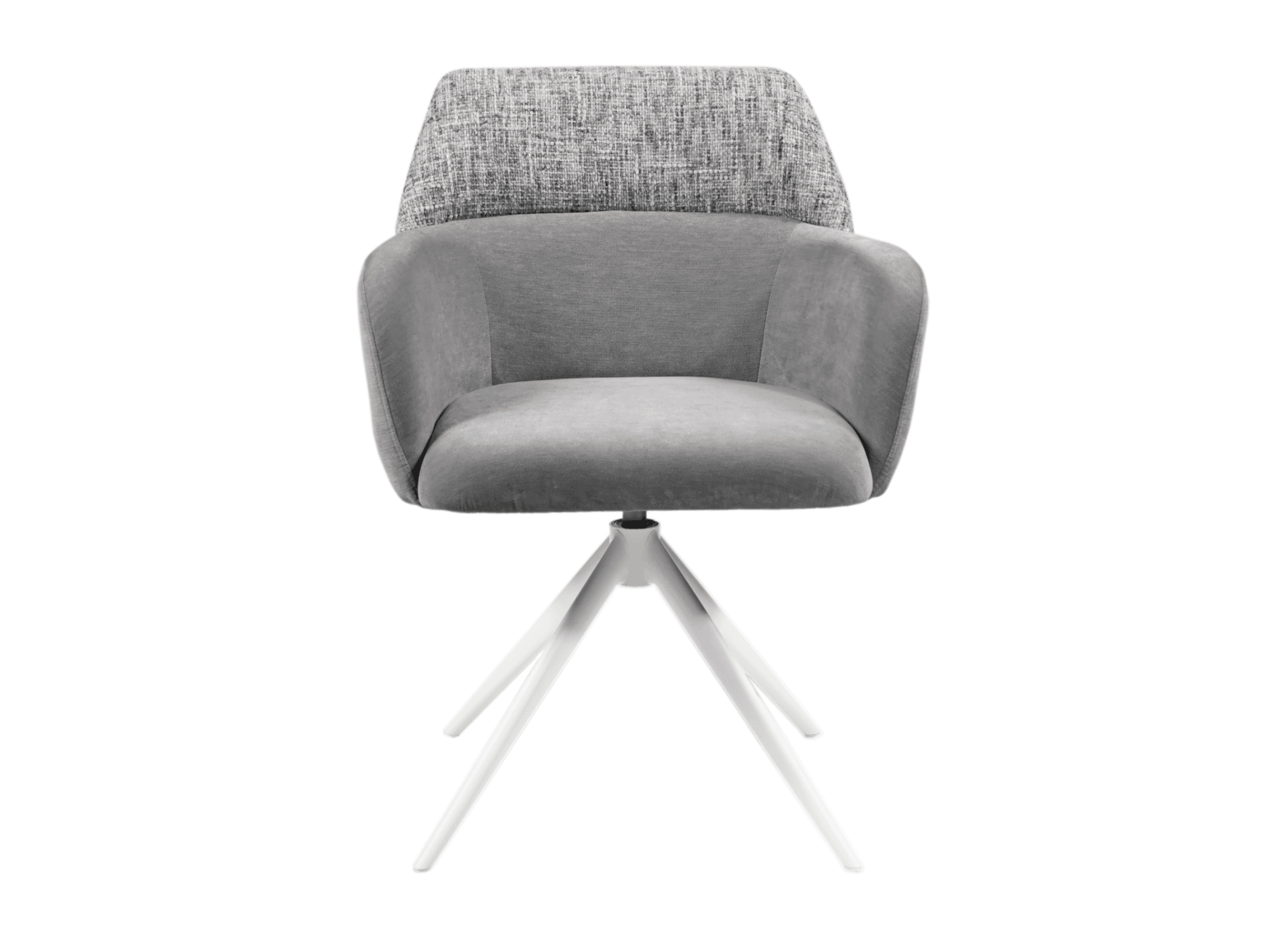 Стілець поворотний R-165 прованс + білий 5