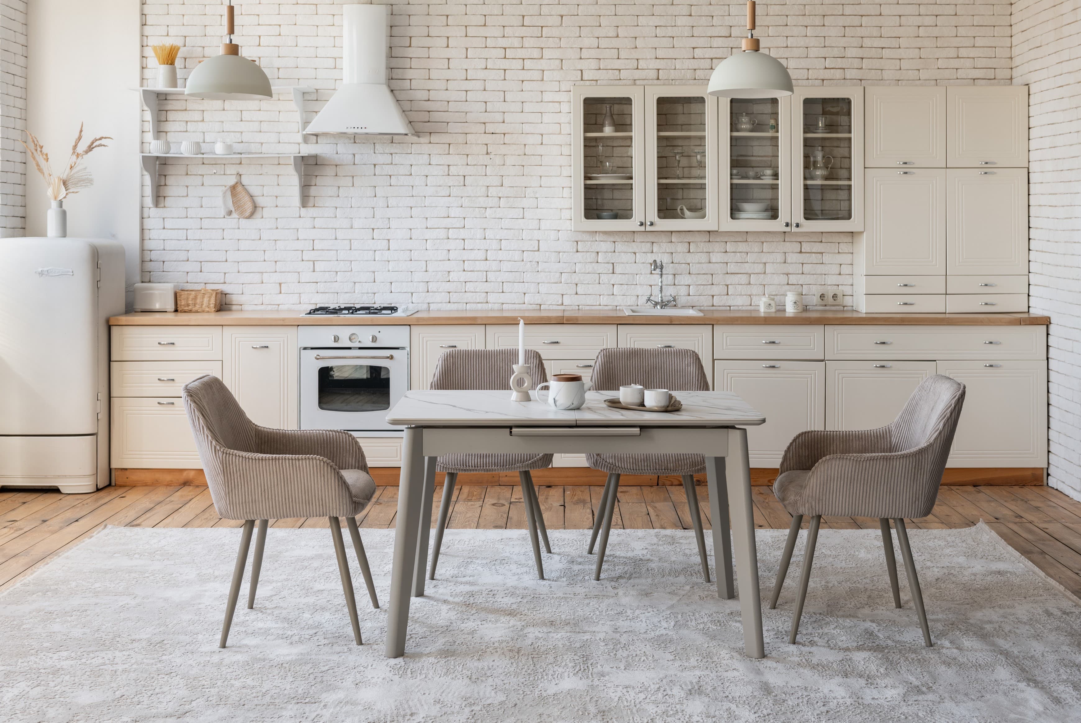 Керамічний стіл TM-76 голден сенд + теплий пісок 4