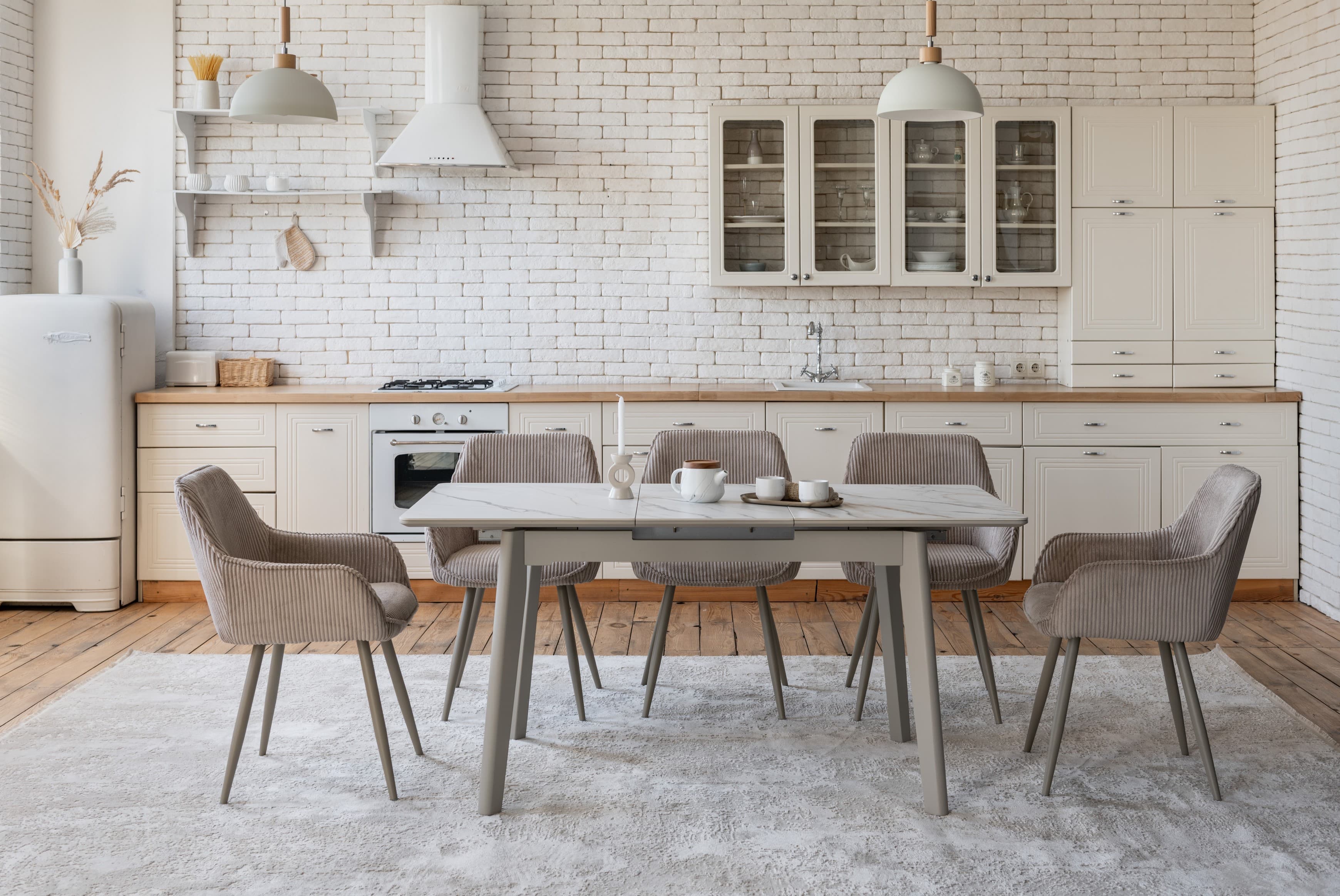 Керамічний стіл TM-76 голден сенд + теплий пісок 5